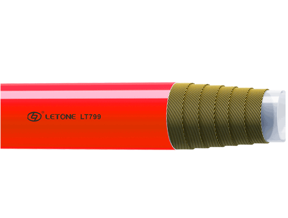 Ultra high pressure resin hose