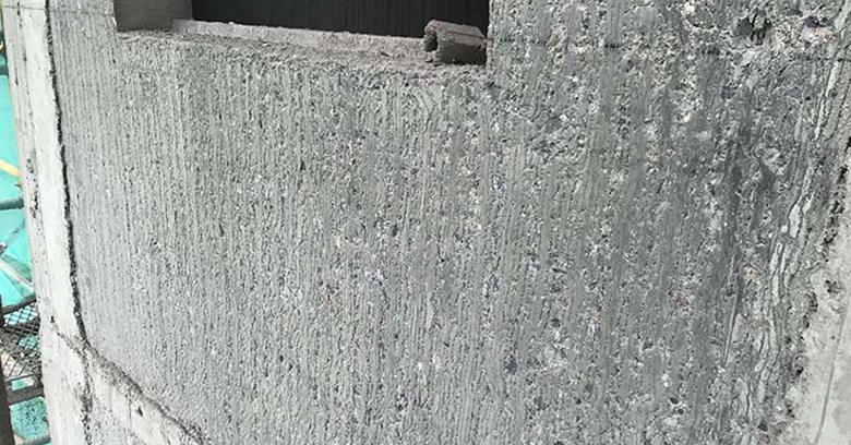 Application Case of Hydraulic Textured Building