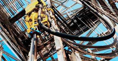 Rotary vibrator hose E-grade acid service