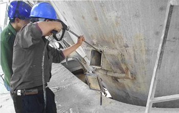 High-pressure water cleaning industry for aviation and ships