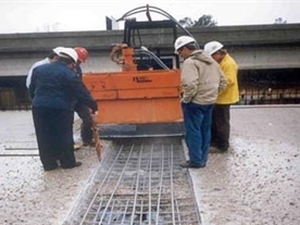 Can be laid directly after the work is completed.