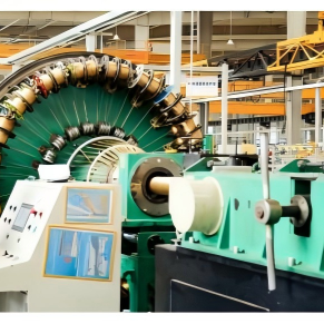 Large-diameter double-disc winding machine